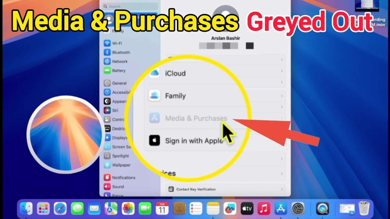 Настройки &laquo;Медиа и покупки&raquo; Apple ID в iCloud недоступны на Mac | Как войти в &laquo;Медиа и покупки&raquo; н...