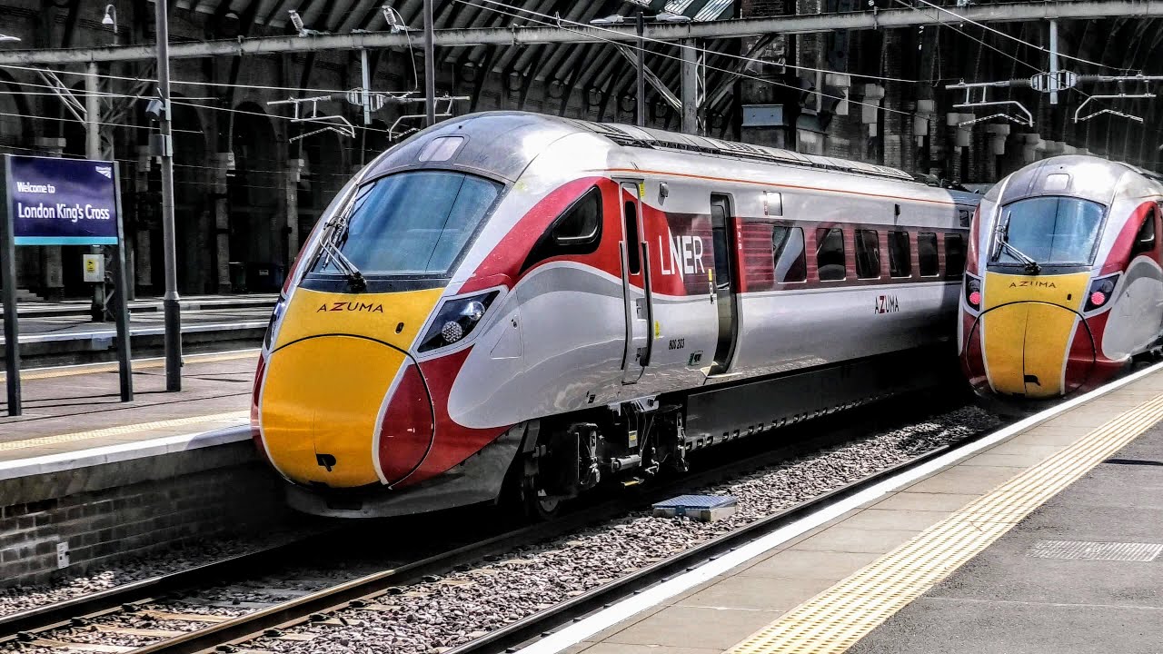 Trains at London King's Cross - 08/04/2025