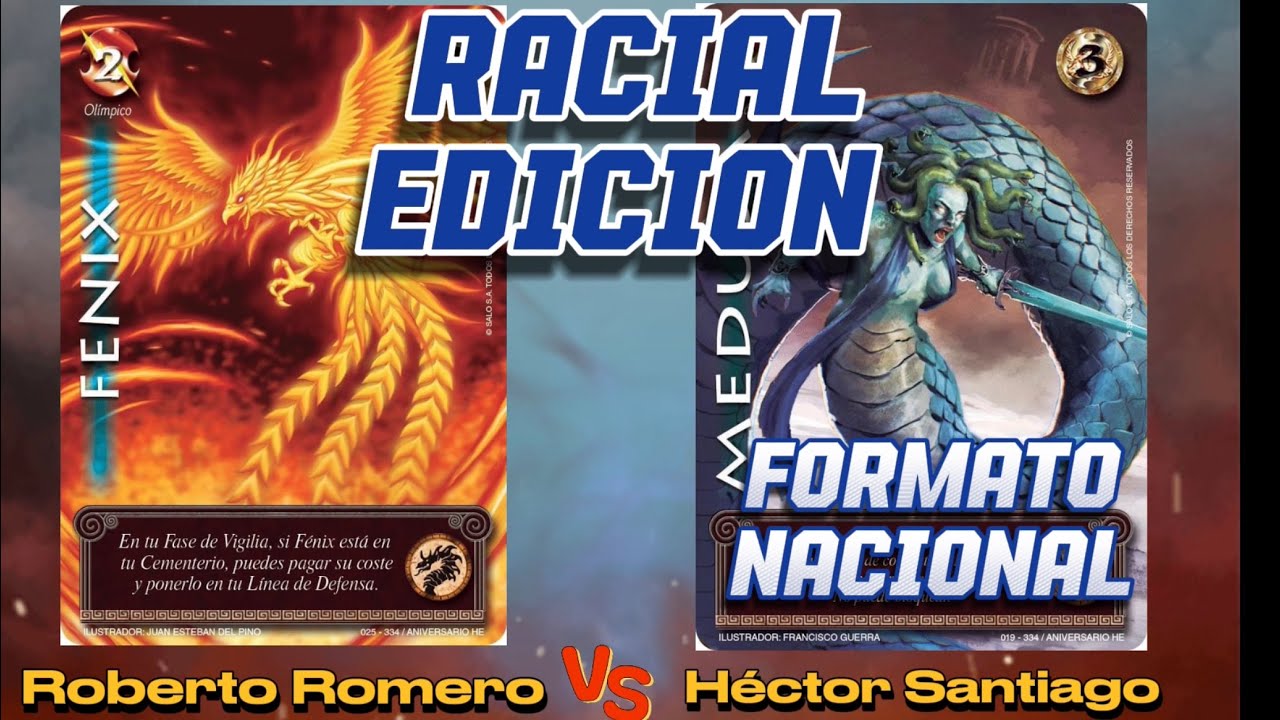 Mitos y leyendas- Primer Bloque - Olímpico Vs Titan-Racial Edición- Formato Nacional