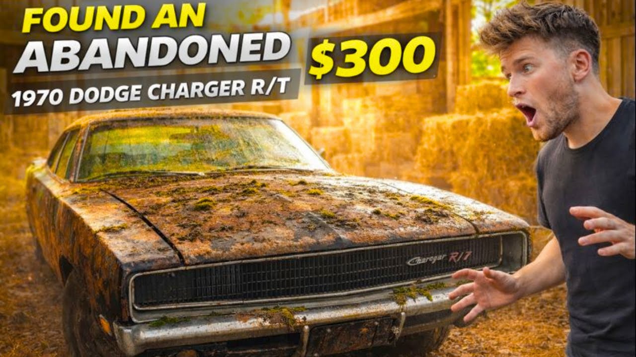 Found an Abandoned 1970 Dodge Charger R/T in a Barn — Full ASMR Rebuild