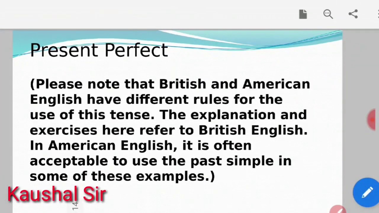 Present Perfect Tense | Complete Rules | English Point