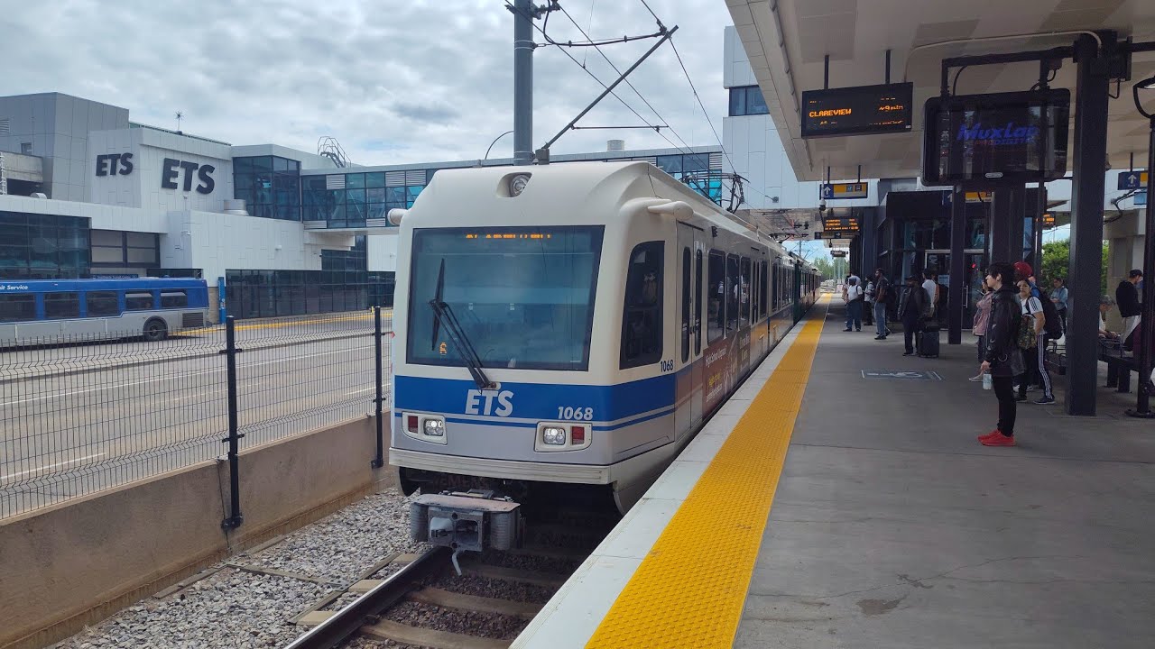 EDMONTON ETS: Southgate LRT Station   (full station tour)