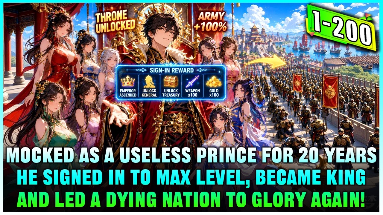 After 20 Years of Daily Check-Ins, He Was Forced to Become King and Made a Poor Nation Powerful!