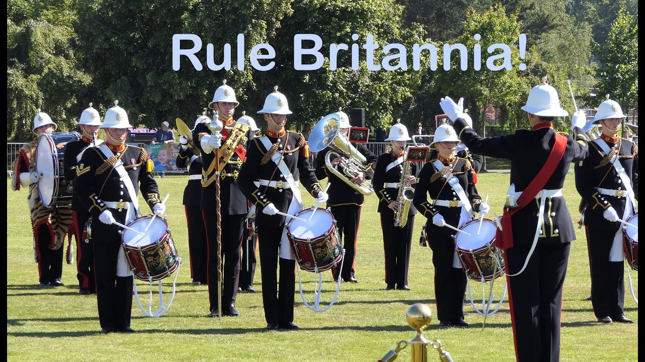 HM Royal Marine Band - Rule Britannia! [4K/UHD]