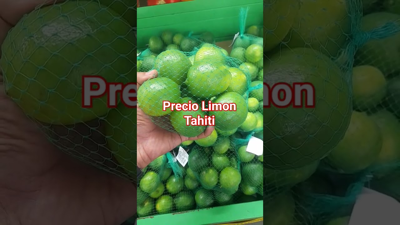 Precio del Lim&oacute;n tahiti: 0.5 dolar/ Kg