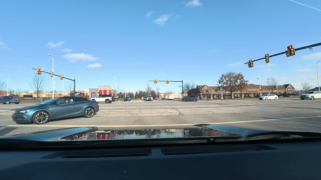 Polaris Parkway Drive: Westerville to Lewis Center (4K) #therapeutic #asmr  #driving #pov #ohio