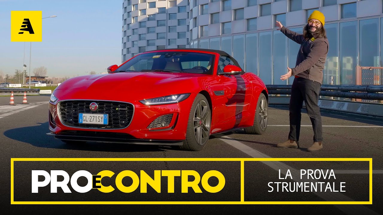 Jaguar F-TYPE (teniamocela stretta) | PRO e CONTRO - PROVA STRUMENTALE