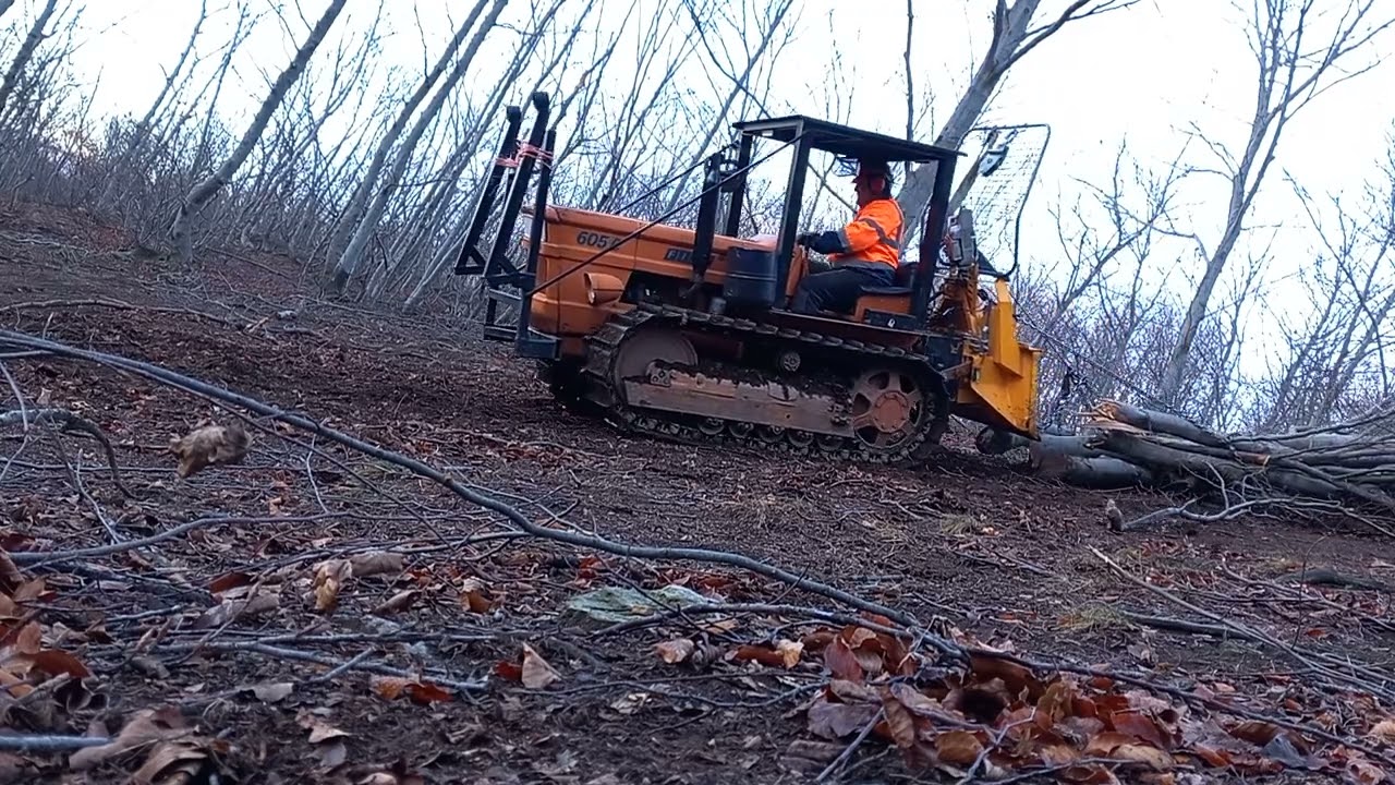 Trattore cingolato Fiat 605 esbosco  14/12/2023