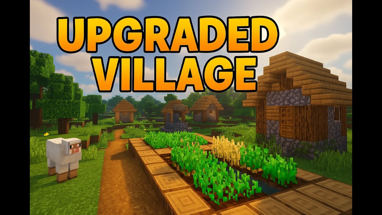 ULEPSZYŁEM SWOJĄ WIOSKĘ  -  Minecraft [2]