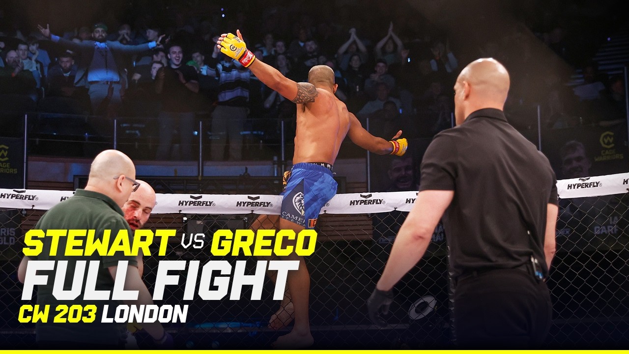 BACK IN THE WIN COLUMN ✅ | Cameron Stewart vs. Valentino Greco | CW 203 London Full Fight