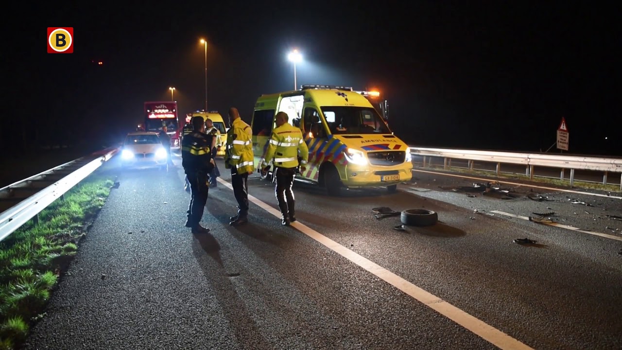 A58 dicht na dodelijk ongeluk