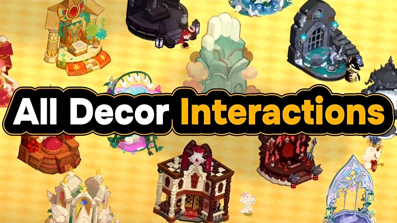 All Decor Animations Interaction - Beasts, Ancients and Dark Enchantress 
