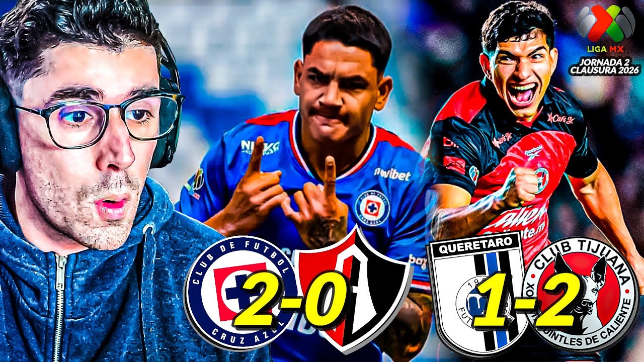 😎 Máquina Efectiva ¡Castañeda Top! 🥵 Cruz Azul vs Atlas · Querétaro vs Xolos | Reacción y Análisis
