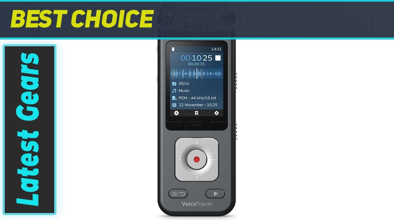 Цифровой диктофон PHILIPS DVT6110 Voicetracer — лучшее устройство для высококачественной записи з...