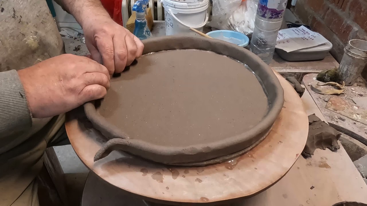Tony Remington Coil Building a Nanban Bonsai pot