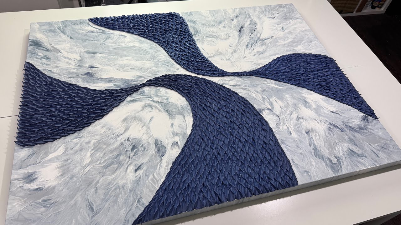 Massive Fluid Art Blowout & Texture Scales - Come See My Process!