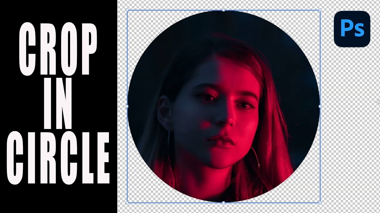 Crop Images in Circle or Elliptical shape In Photoshop