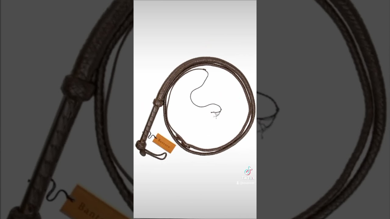 Professional Grade Genuine Leather Bullwhip | Loud & Powerful Crack
