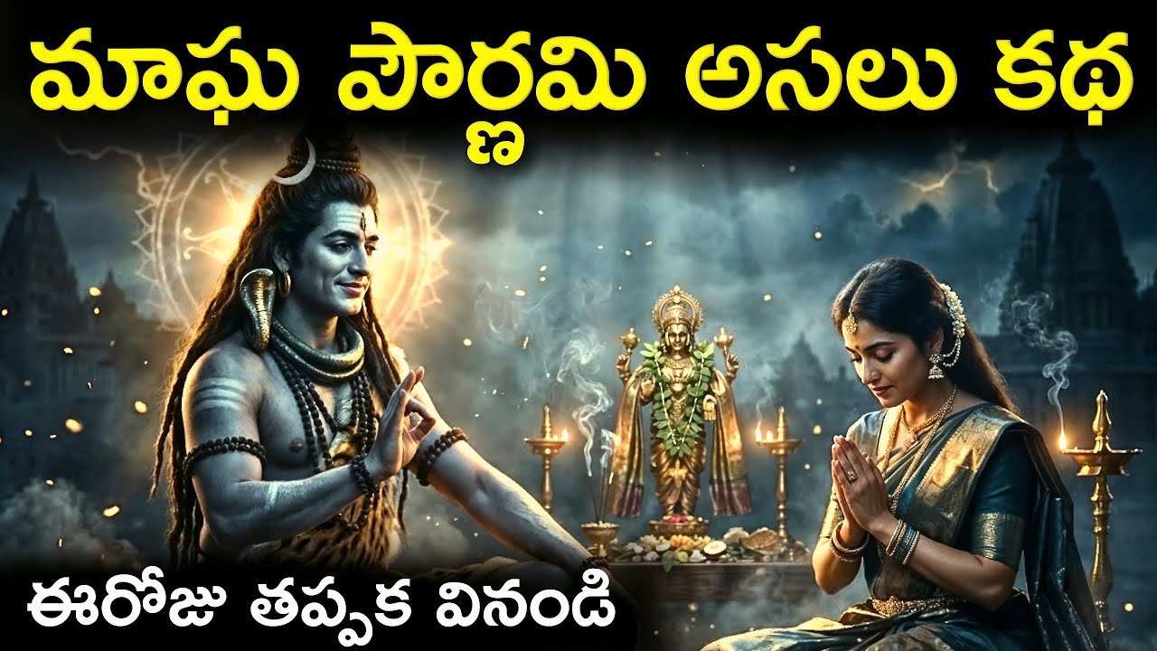 మాఘ పౌర్ణమి కథ | Magha Pournami Story in Telugu | Magha Pournami Katha in Telugu