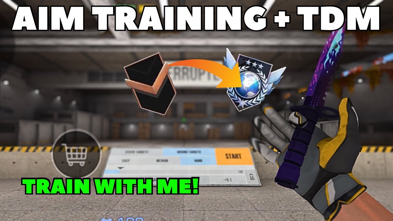 Training For LEGEND Aim Practice + TDM | Standoff 2