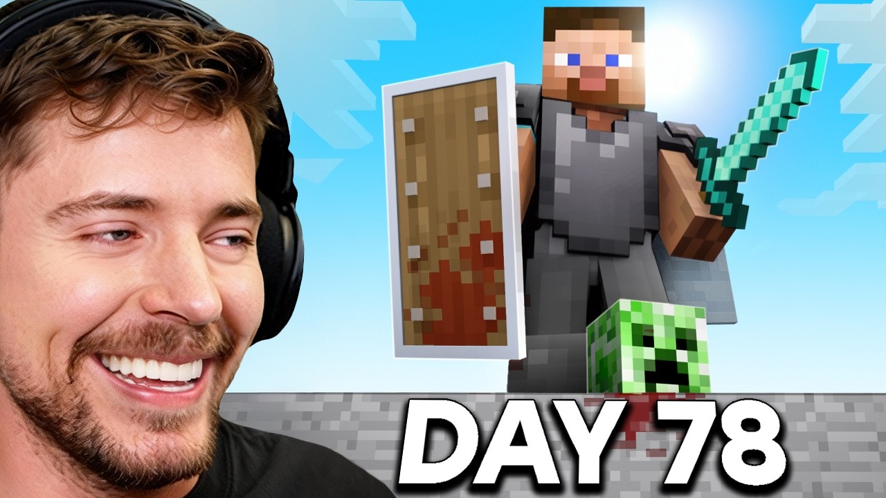 Я Пережил 100 Дней в Хардкорном Minecraft!