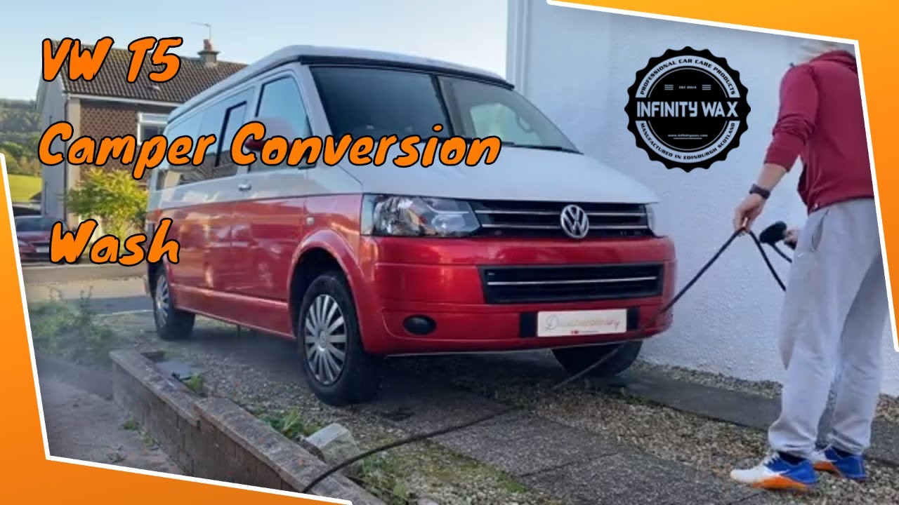 VW T5 Camper Conversion - Safe Wash (Infinity Wax Products Only)