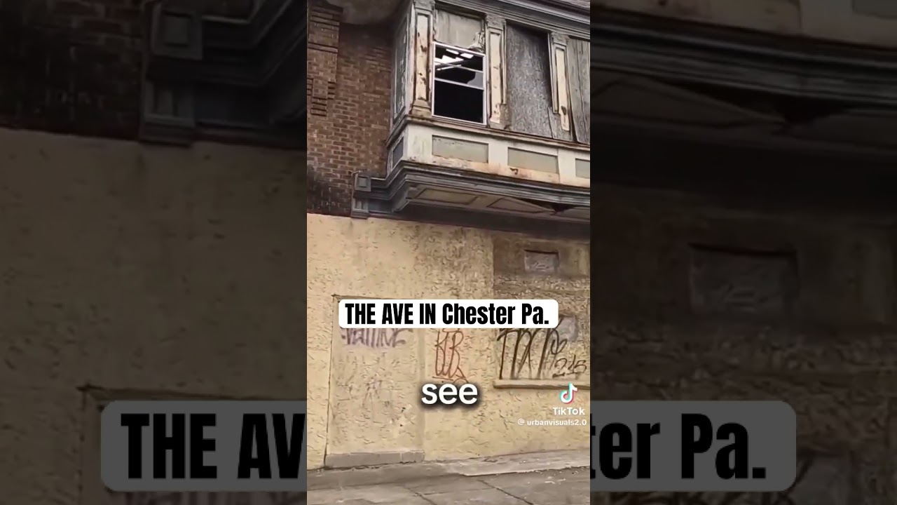 THE POOR CITY OF CHESTER Pa. #homelessnes #druguse #poorpeoples
