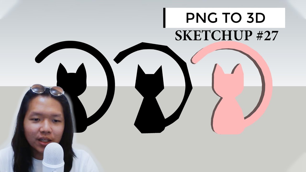 PNG to 3d Sketchup