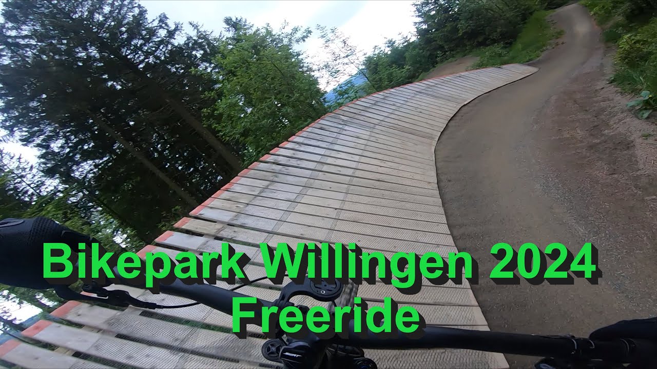 Bikepark Willingen 2024 Freeride Line Enduro