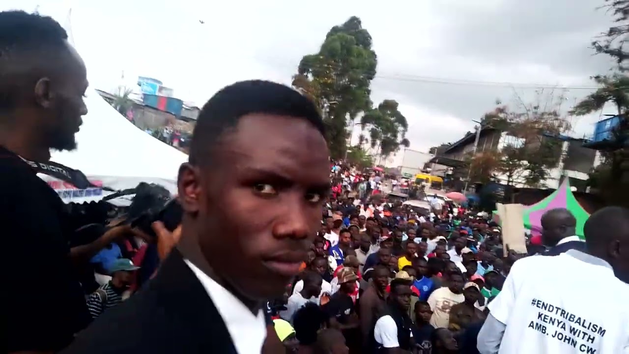 Habari za hivi punde Cw and Ngodha wangodha live in kibra