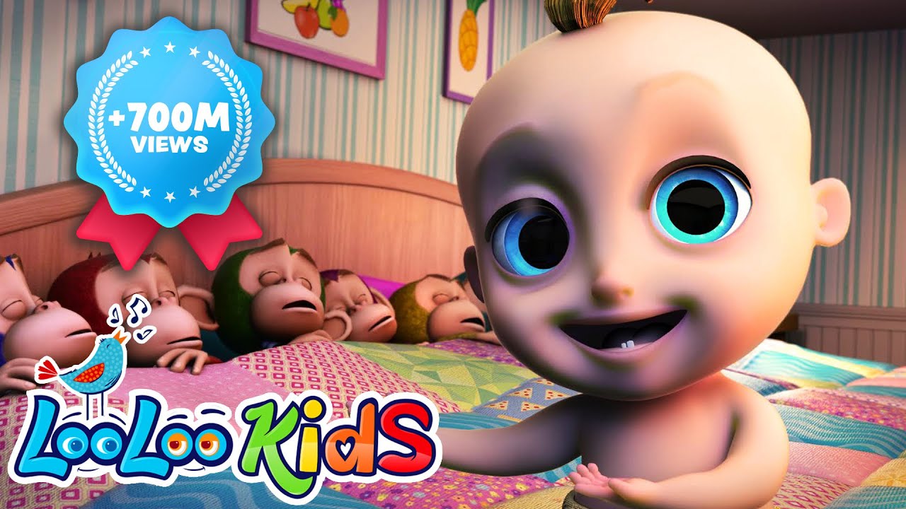 Ten in a Bed 🛏️  - S1EP40 THE BEST Songs for Children  | LooLoo Kids Songs for Kids