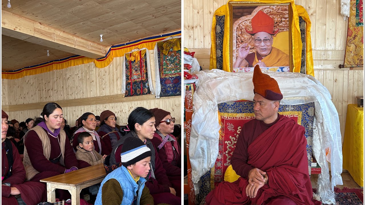 GREAT TALK ON TARA PRAYER BY GEN LOBZANG CHOETAKAT PHEY VILLAGE 