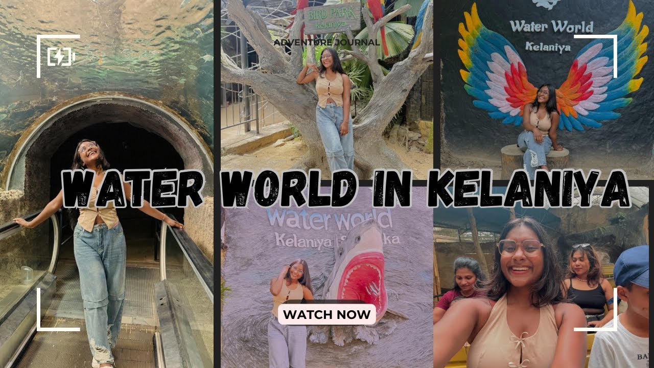 Water world in kelaniya 🌊🐠| River safari 🛶🦈 | Beautiful day in my life 