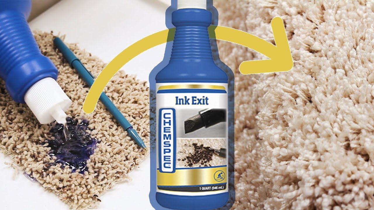 How to Remove Ink from Carpet and Other Surfaces