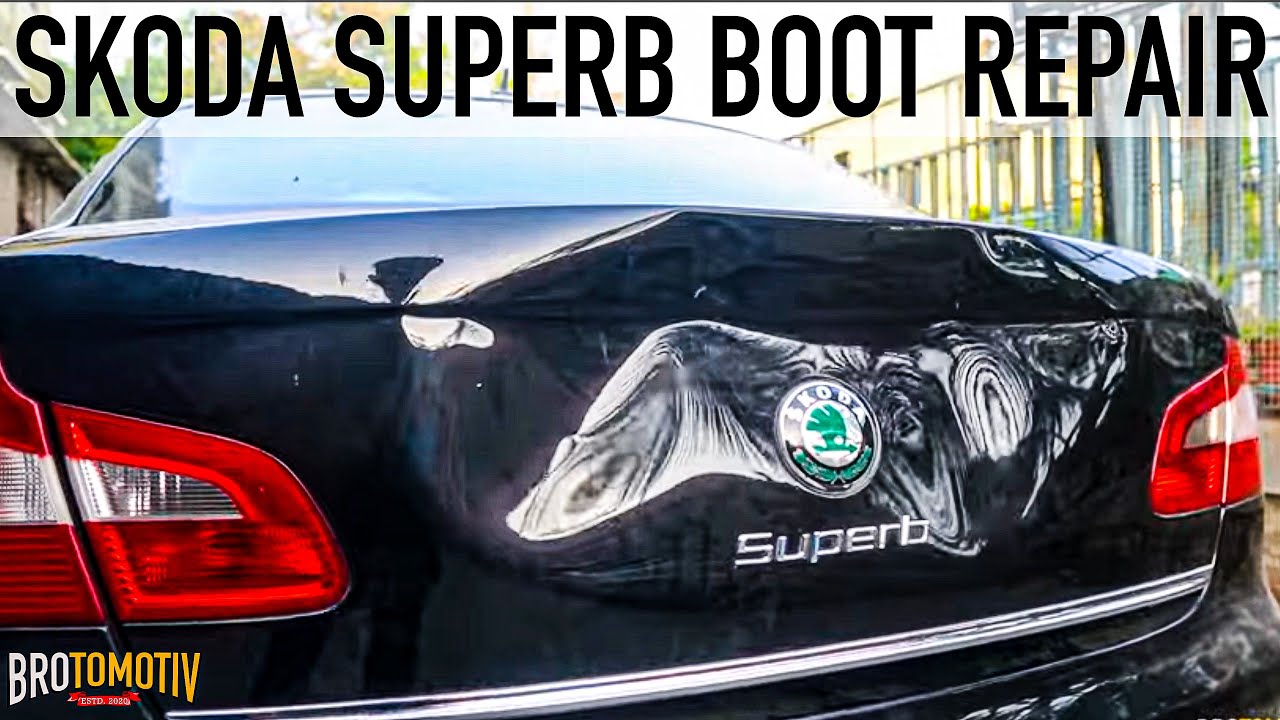 Skoda Superb dent repair & panel paint