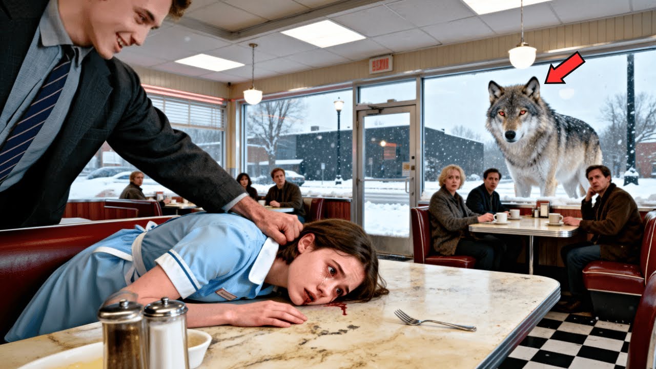 A Rich Young Man Slammed a Waitress’ Head on the Table — Unaware She Led a Real Wolf Pack