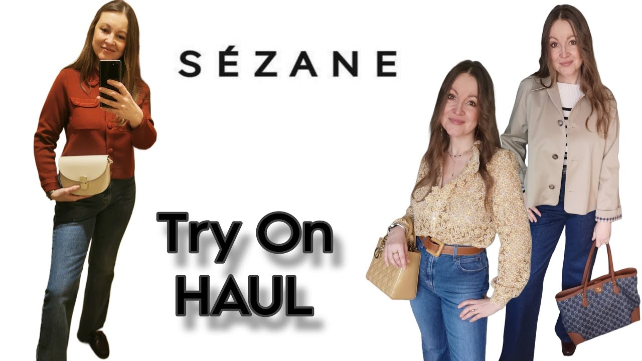 SÉZANE spring collection try-on /  SÉZANE shopping 2025