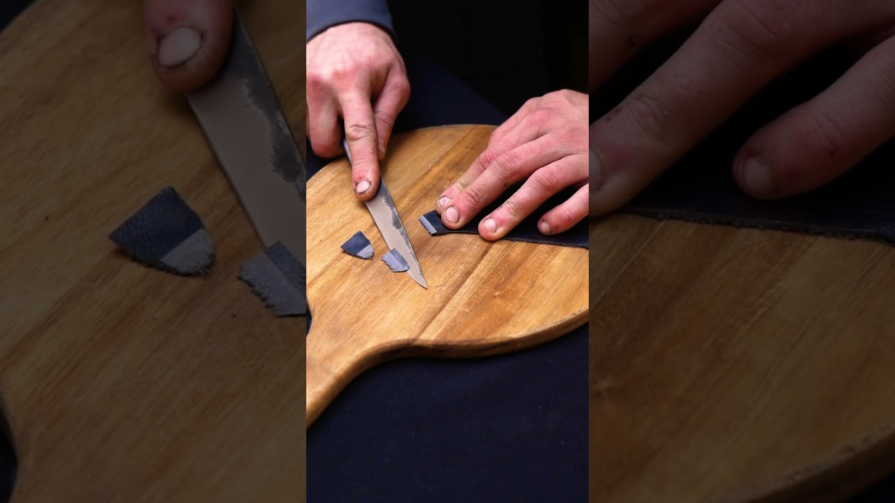 Forged knife out of old wrench