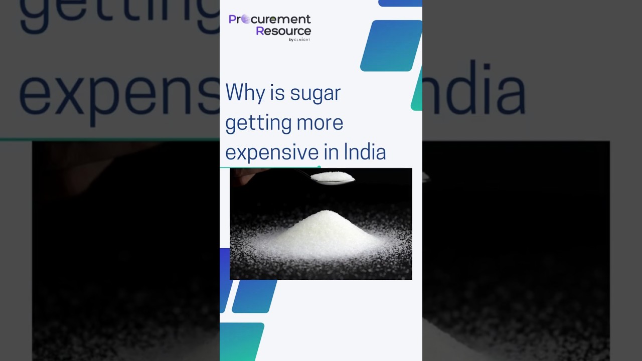 🚨 Sugar prices are rising in India