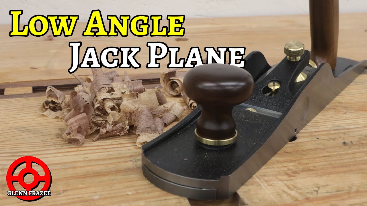 First Cuts With a Veritas Low-Angle Jack Plane #shorts