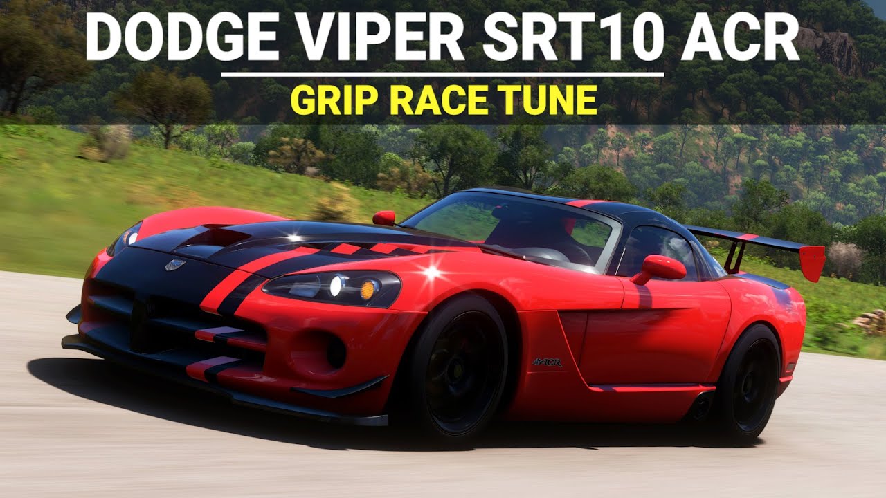 Forza Horizon 5 - Dodge Viper SRT10 ACR, FH5 Grip Race Build, Tune & Gameplay