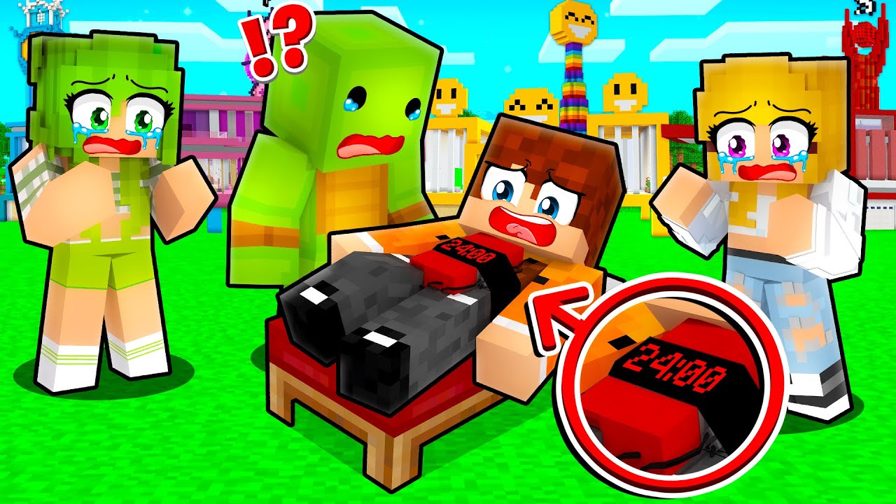 SMILESLOW ZOSTAŁY 24 GODZINY ŻYCIA w Minecraft!