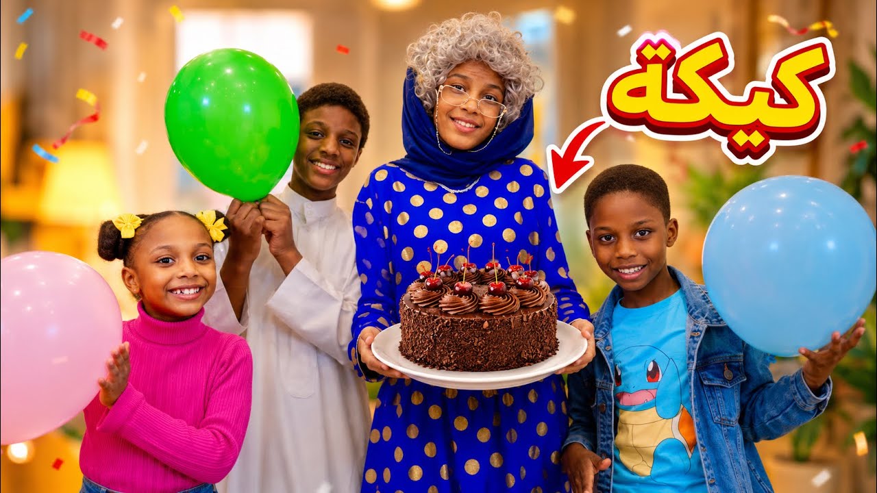 زرنا جدة نورة صنعت لنا كيكة النجاح| حفلة النجاح الف مبرووك للناجحين🥳🎉🎉 شفا