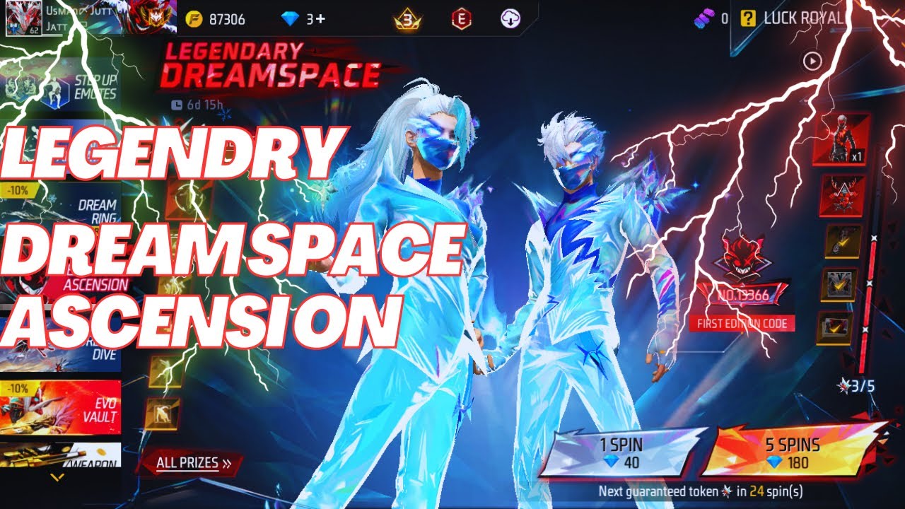 Legendary Dream space ascension! Let seen katna diamond 💎 lagata ha?