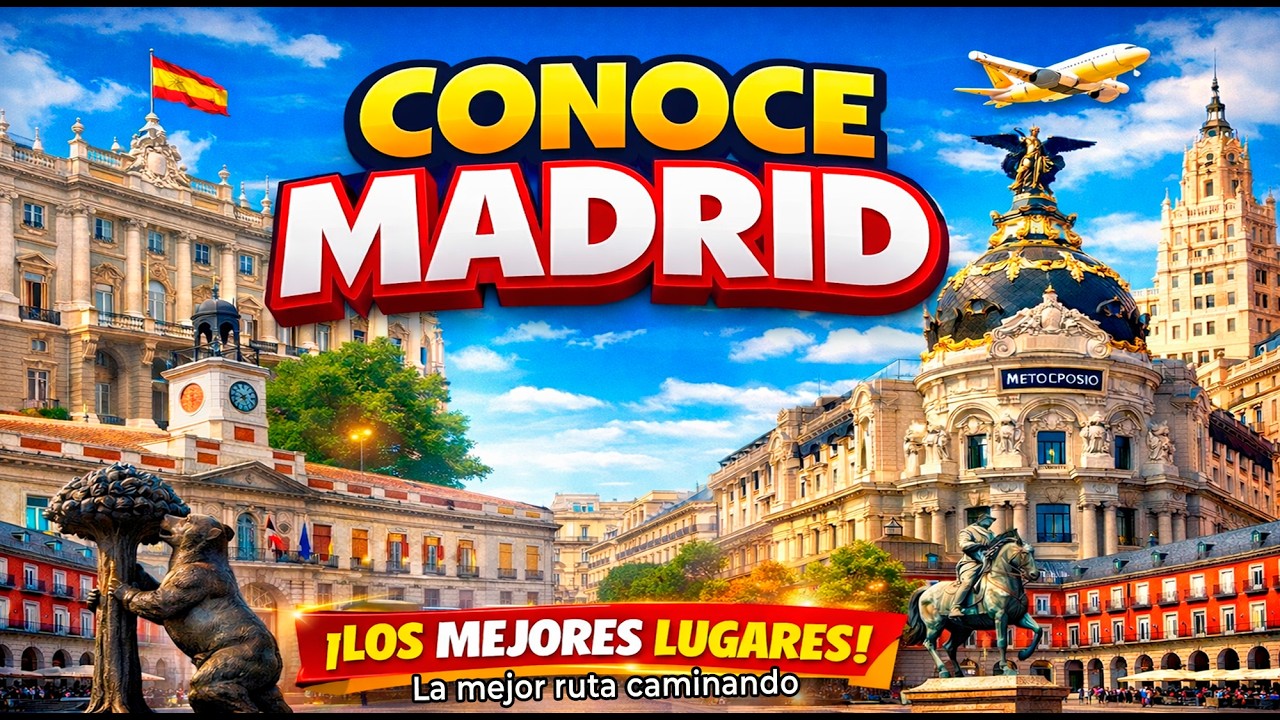 Ruta para conocer Madrid en un dia, sitios imperdibles para visitar, turismo sin gastar mucho dinero
