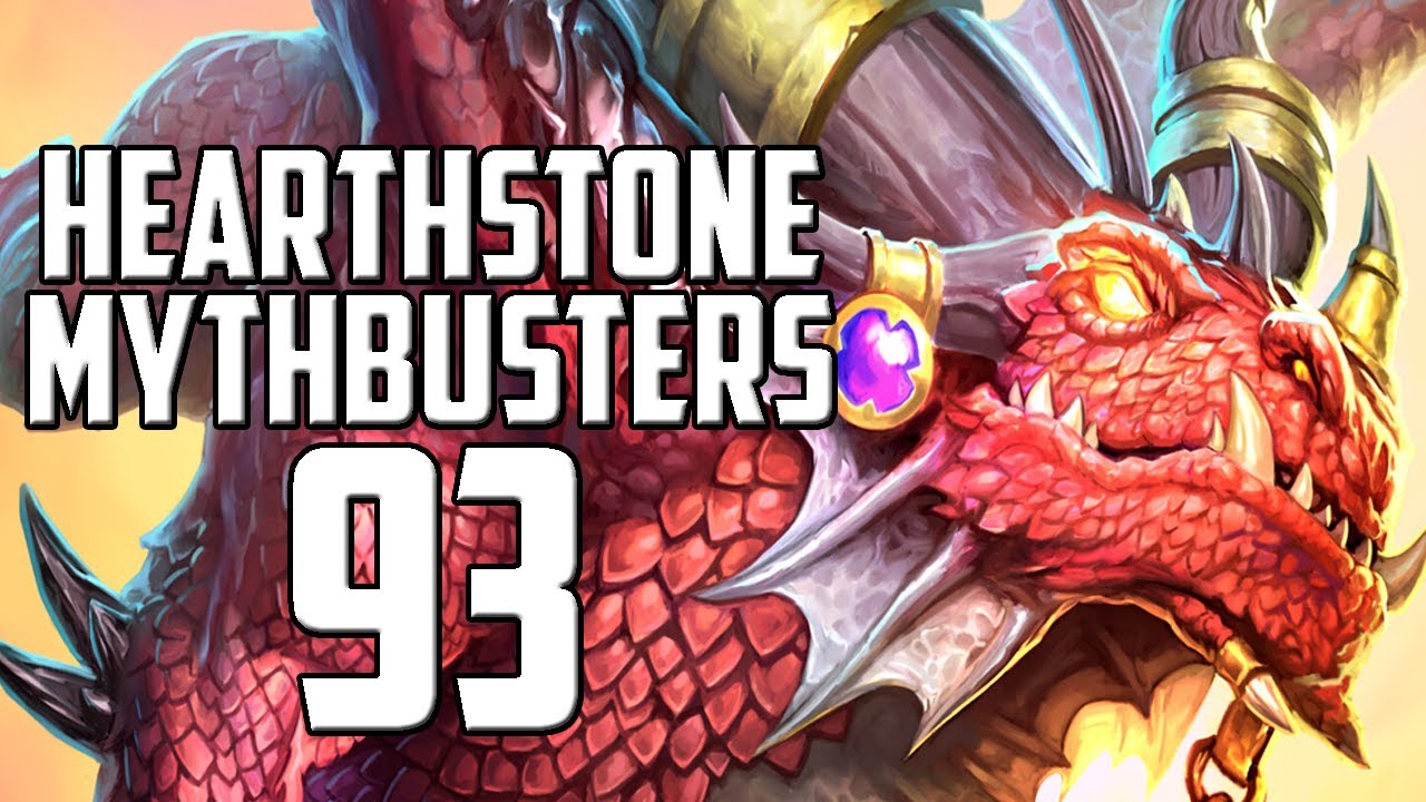 Hearthstone Mythbusters 93 - DESCENT OF DRAGONS SPECIAL