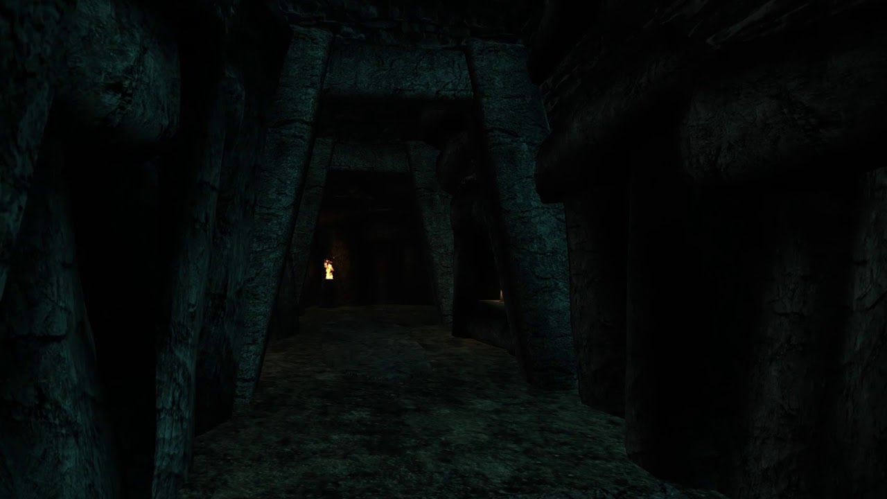 Skyrim Home Of The Nords - Barrow Interior