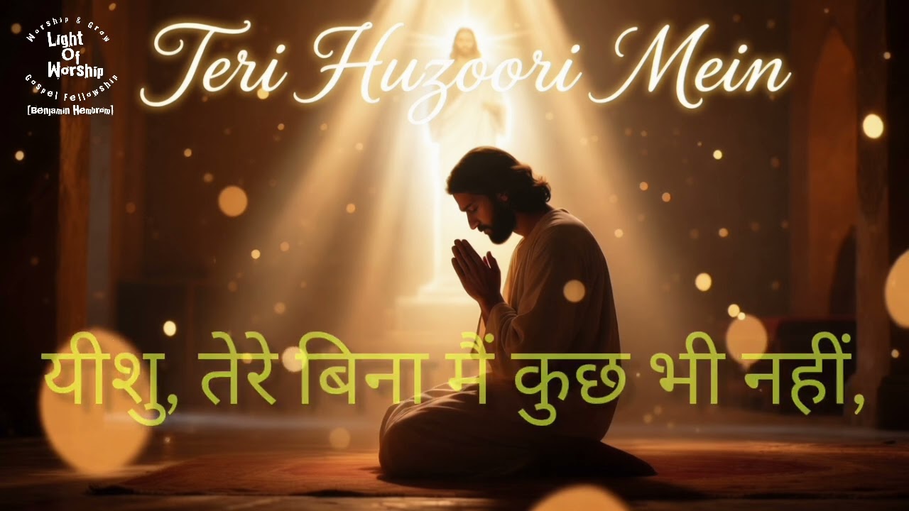 Teri Huzoori Mein | Yeshu Masih Worship Song | Hindi Christian Song | Gospel Worship Songs