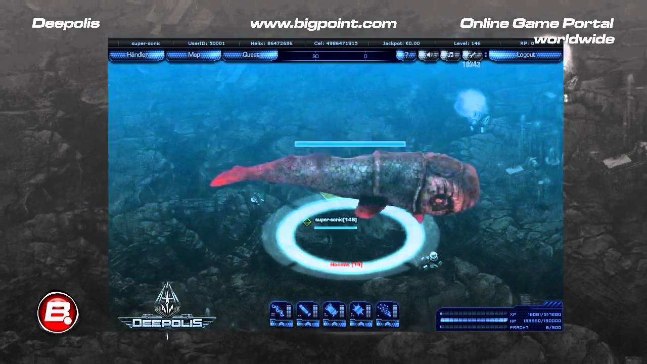 Bigpoint Deepolis Browsergame Trailer