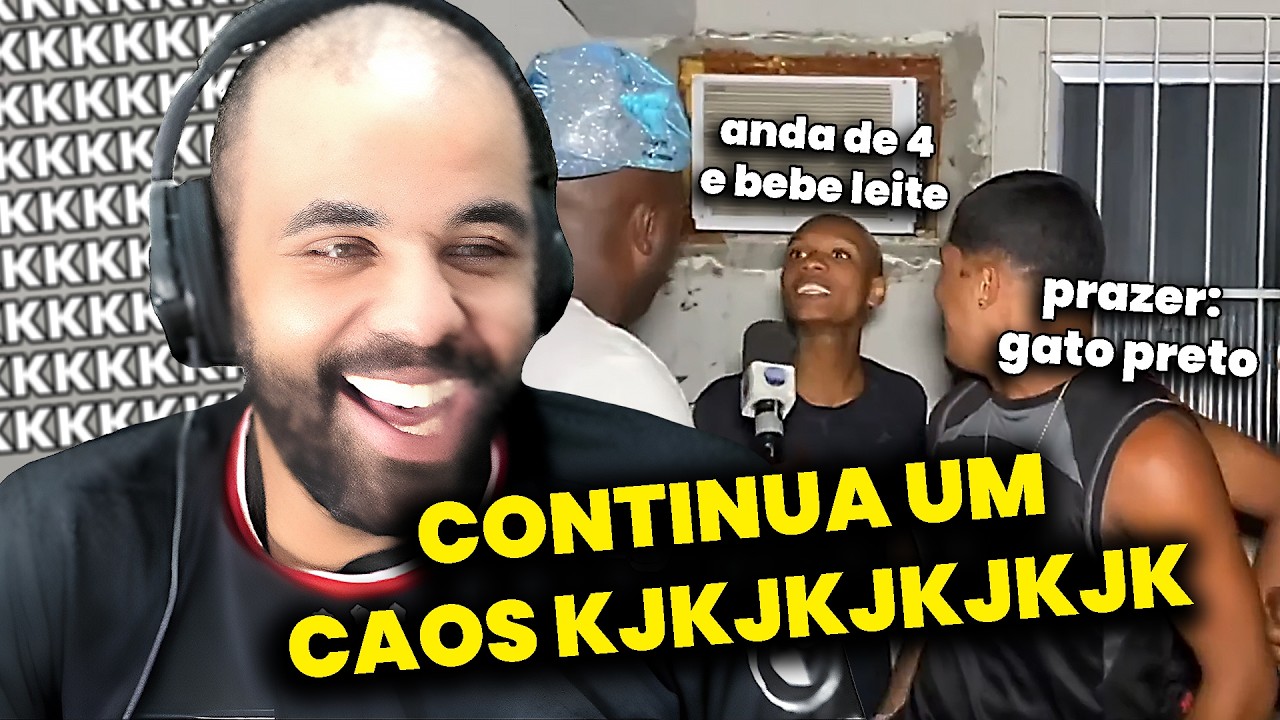 a CA&Oacute;TICA volta dos REACTS de NGB NEWS
